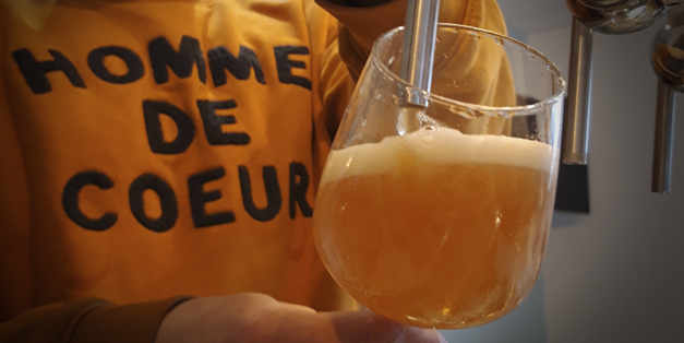 IPA avec mousse